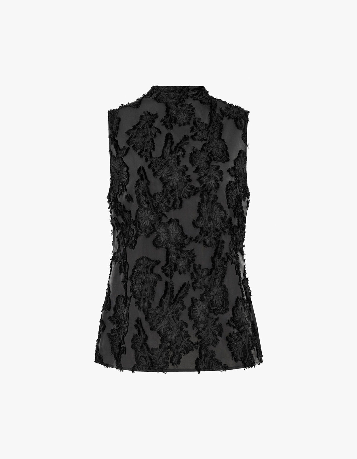 Heather Top - Black