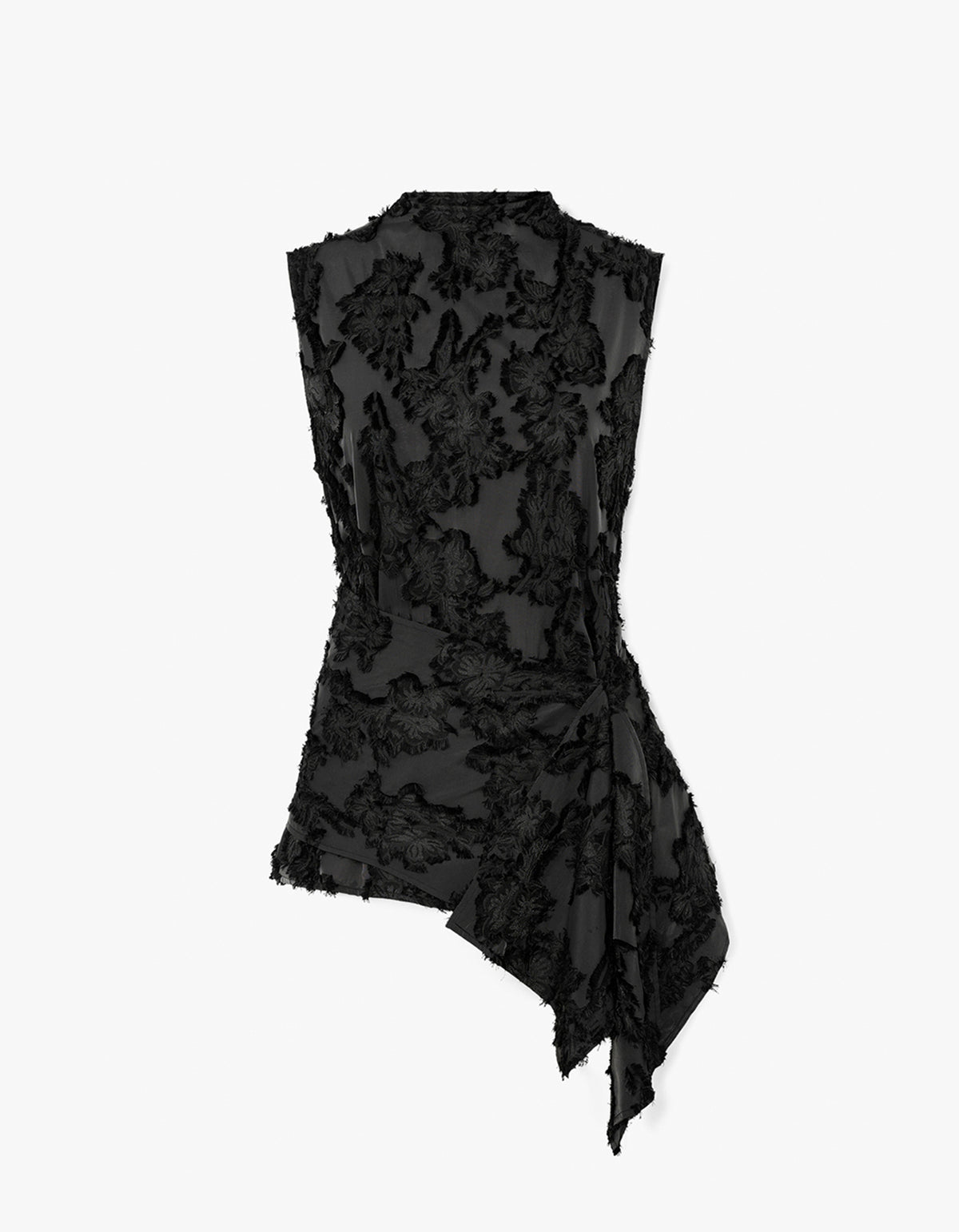Heather Top - Black