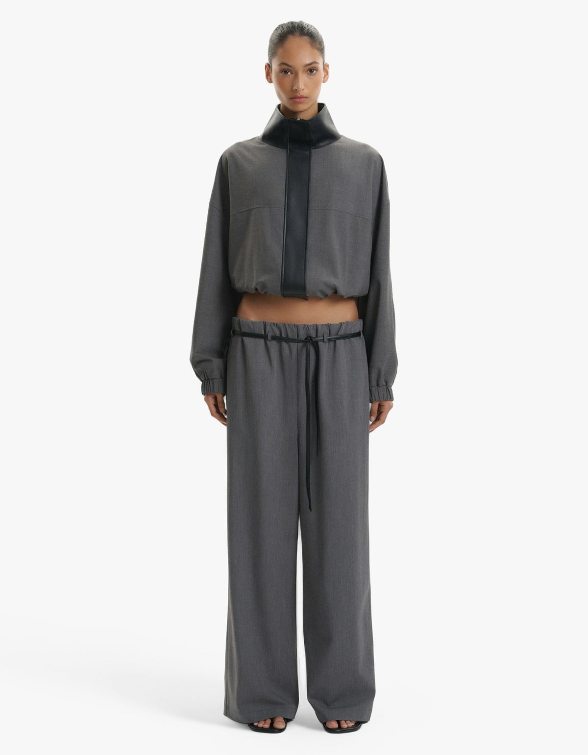 Tove Bomber - Charcoal/Black