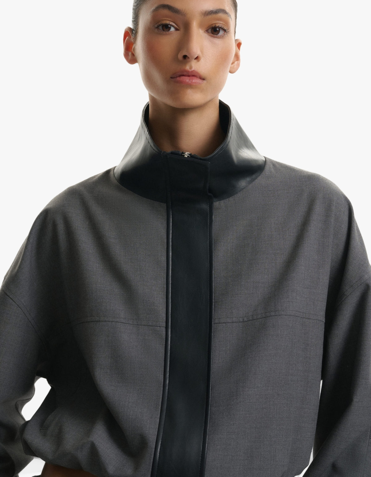Tove Bomber - Charcoal/Black