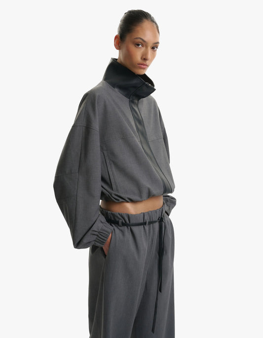 Tove Bomber - Charcoal/Black