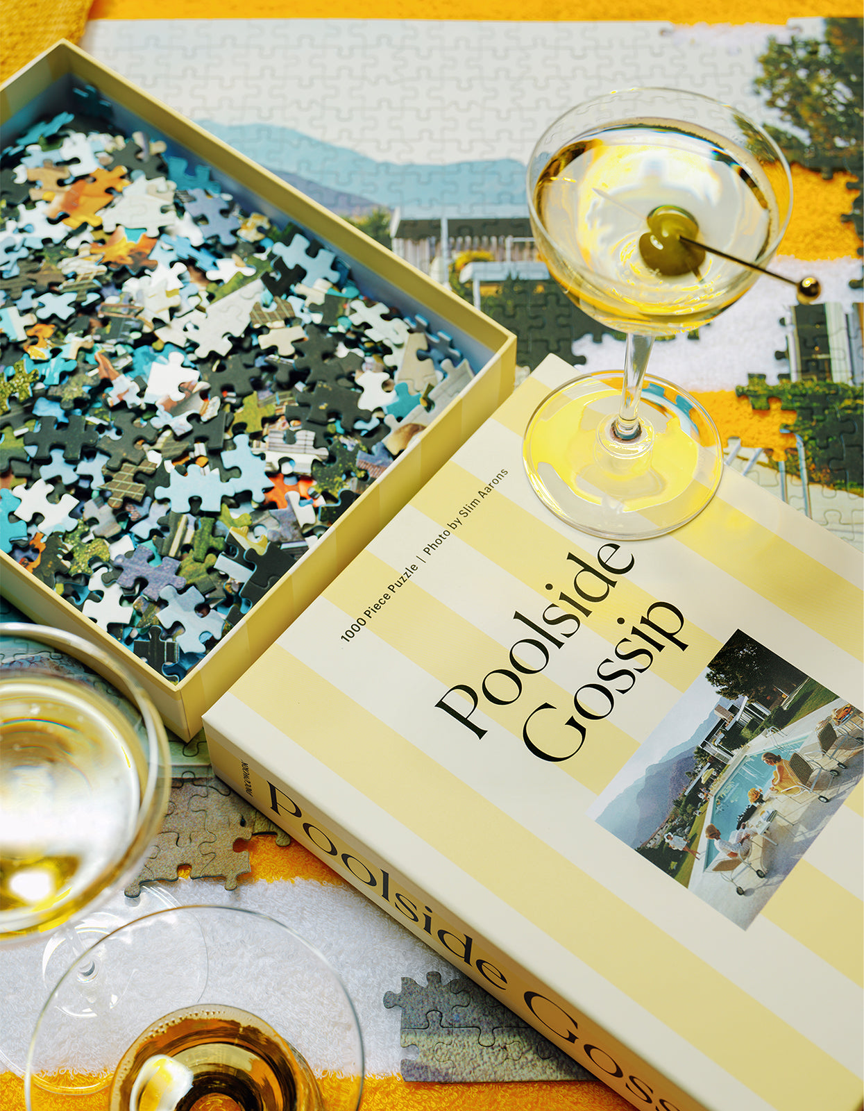 Slim Aarons Poolside Gossip 1000 Piece Puzzle - Multi