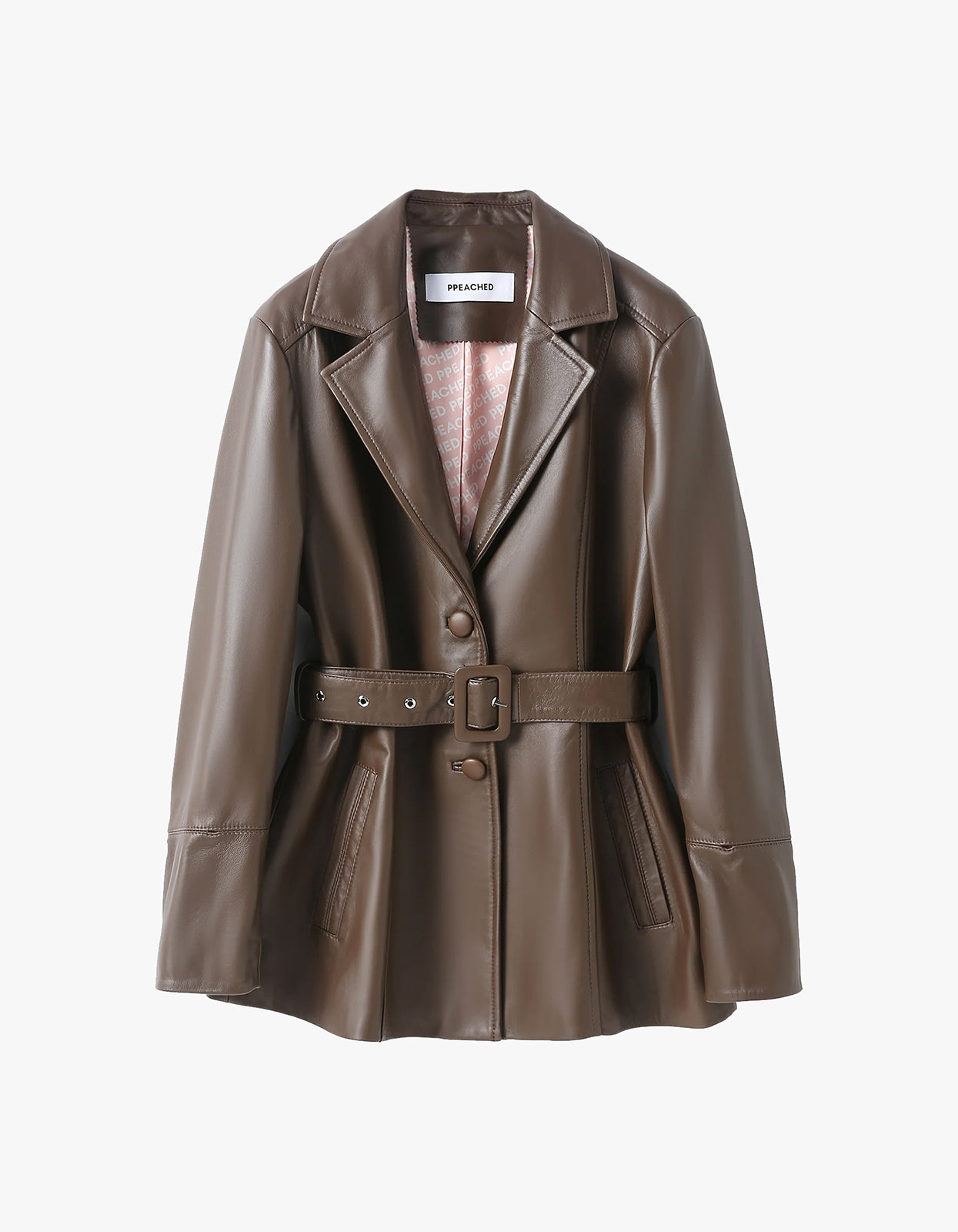 Betty Leather Jacket - Chocolate