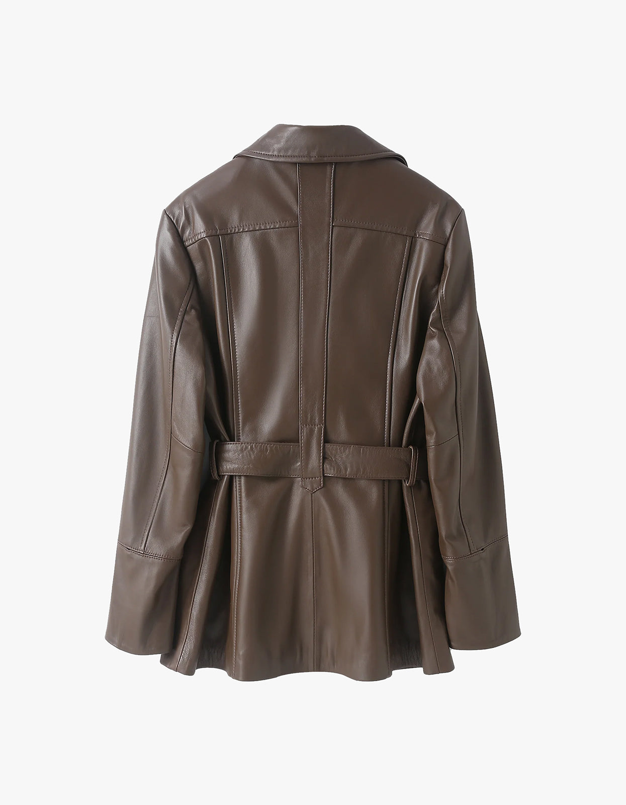 Betty Leather Jacket - Chocolate