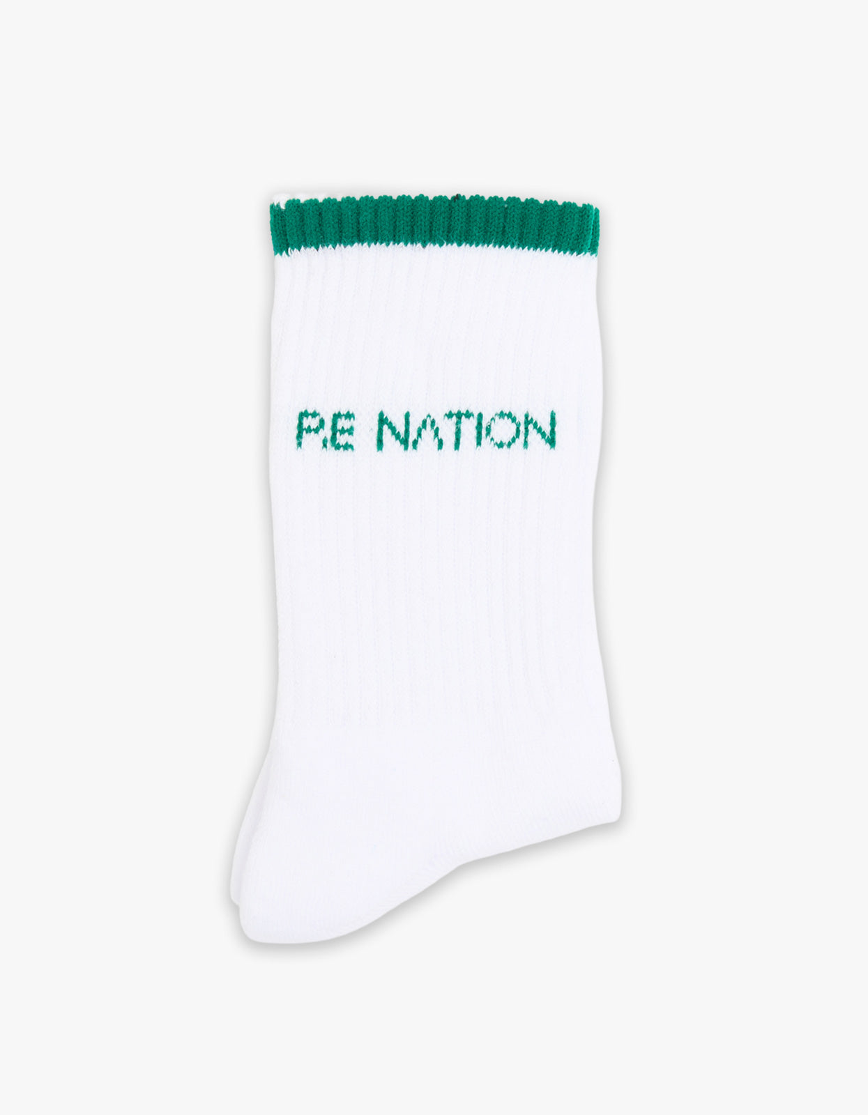 Vita Sock - Optic White/College Green