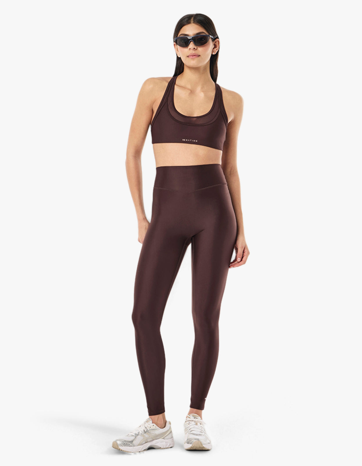Fusion Sports Bra - Dark Plum