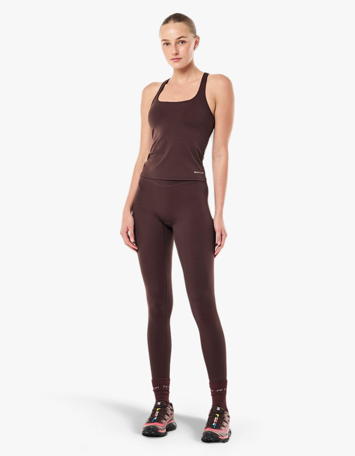 Signature Scoop Tank - Dark Plum