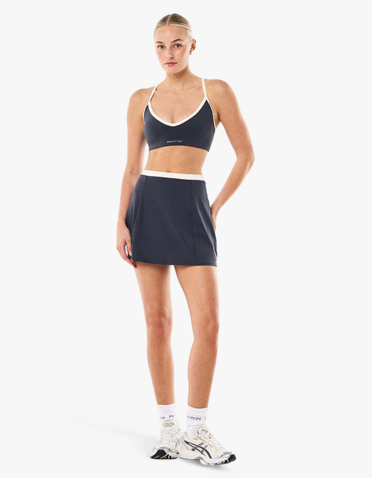 Spectrum Mini Skirt - Marine Blue