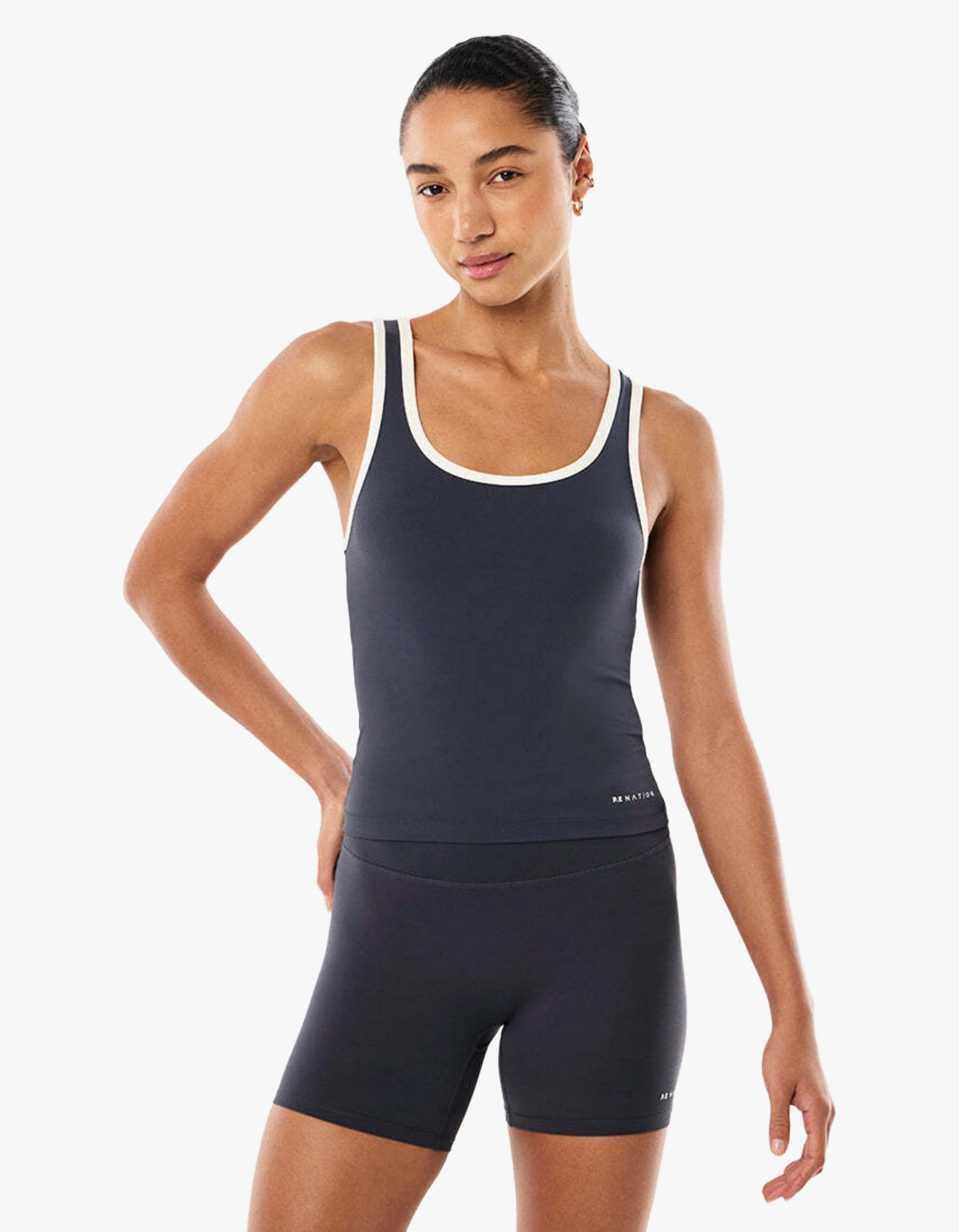 Spectrum Scoop Tank - Marine Blue/Whisper White