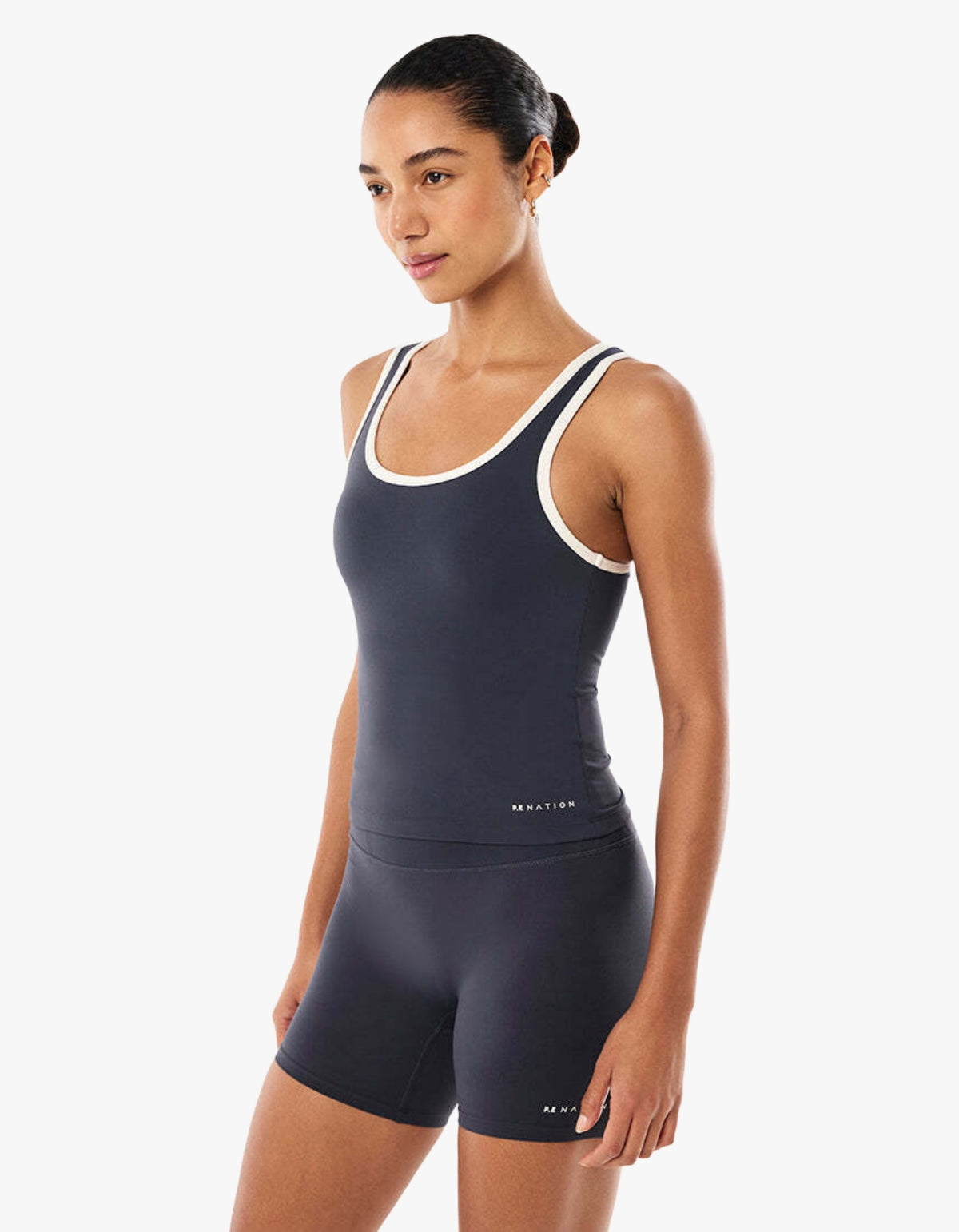 Spectrum Scoop Tank - Marine Blue/Whisper White