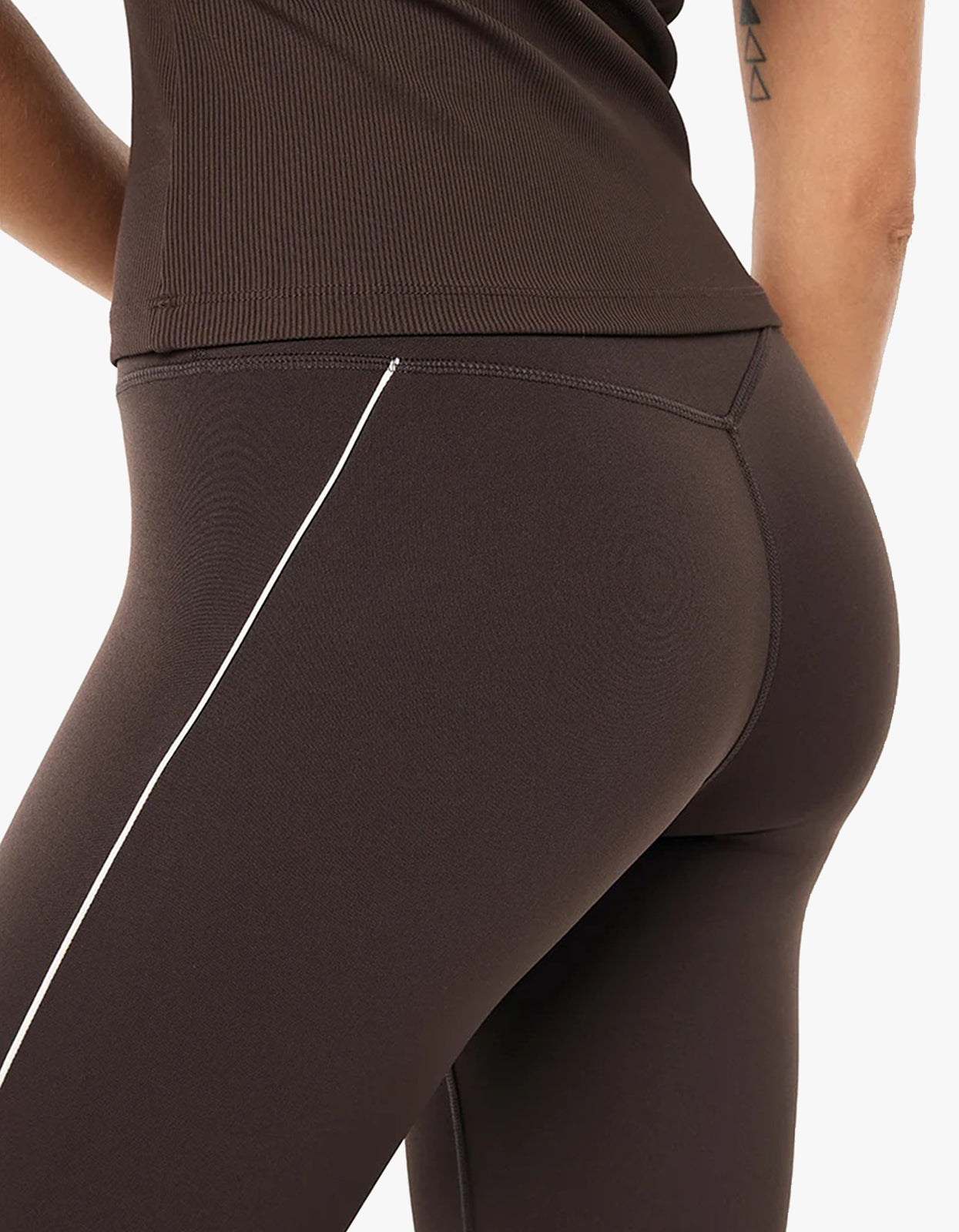 Preview Piping Legging - Coffee
