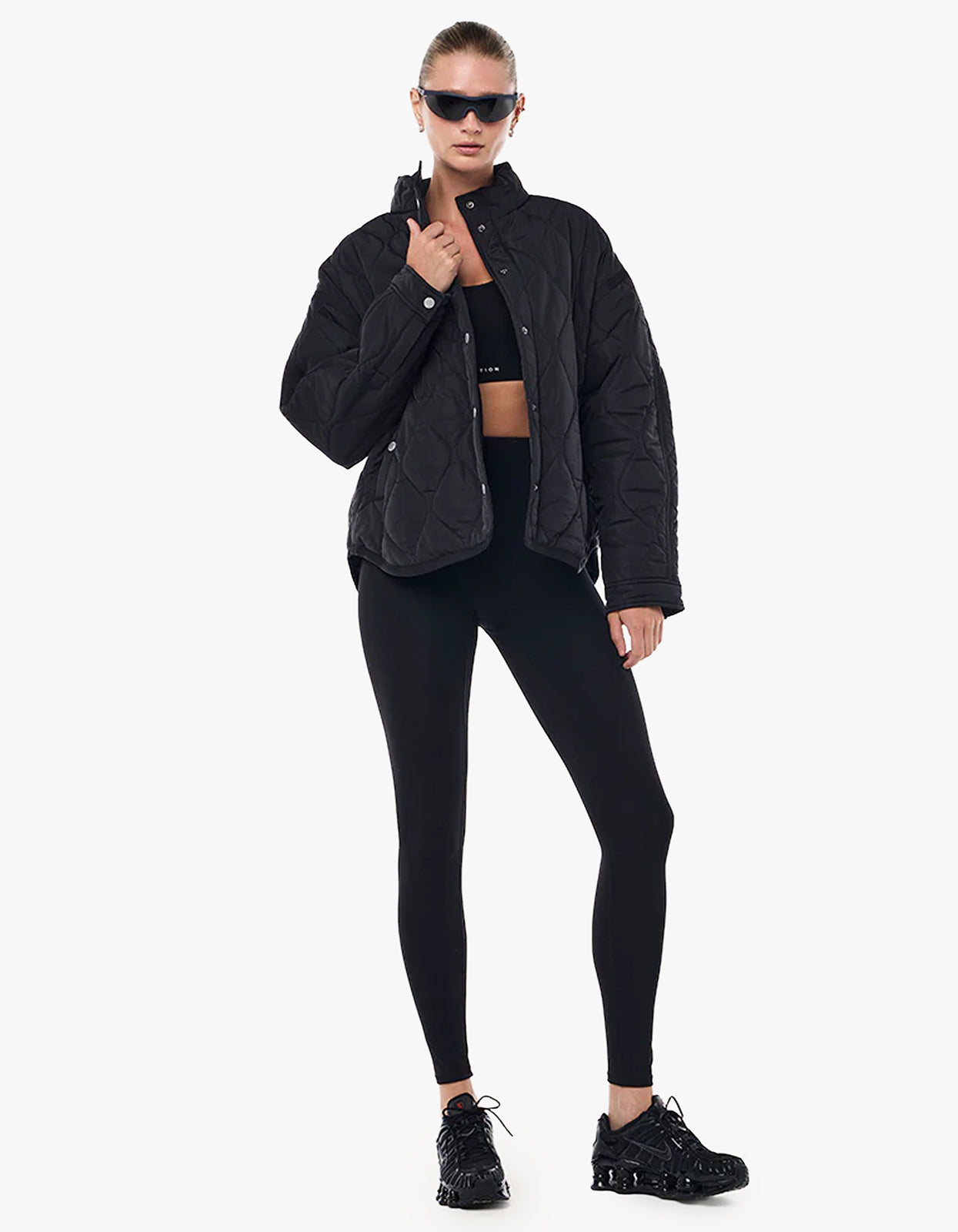 Surge Quilt Jacket - Black