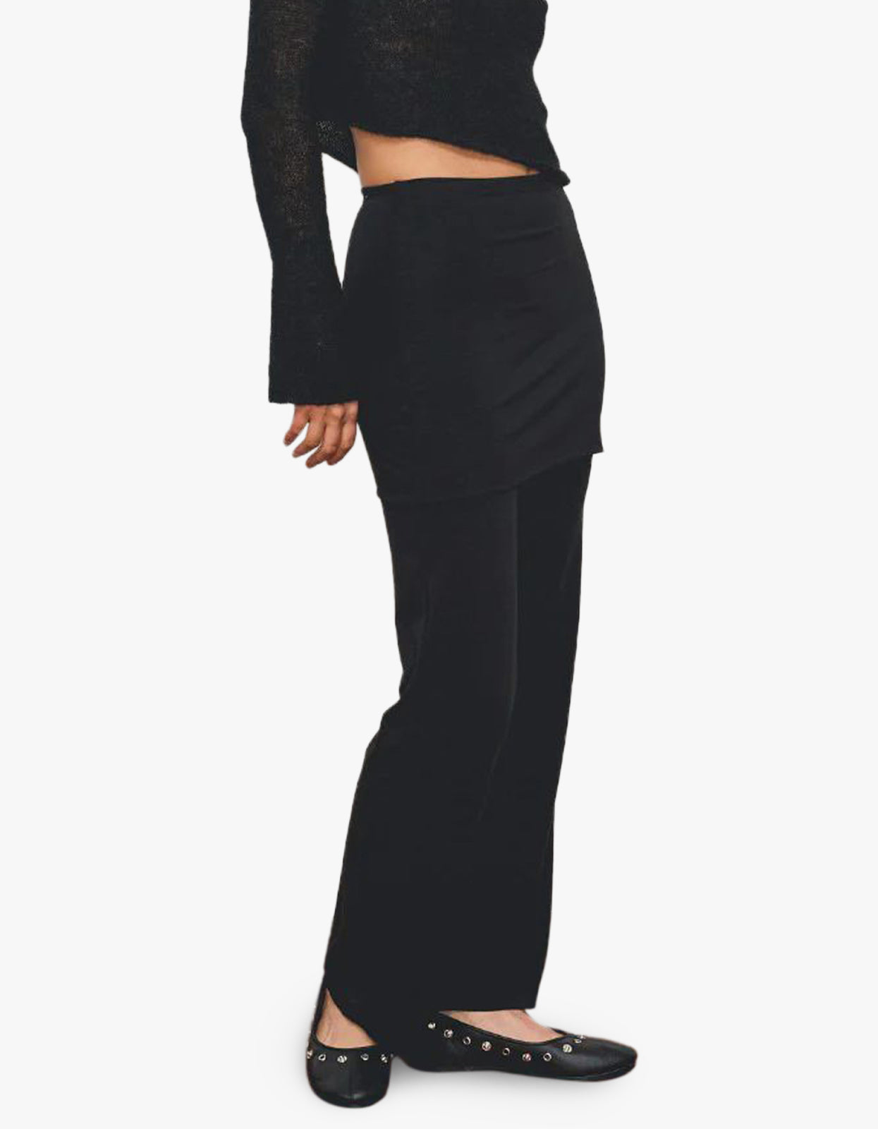 Pant Skirt - Black