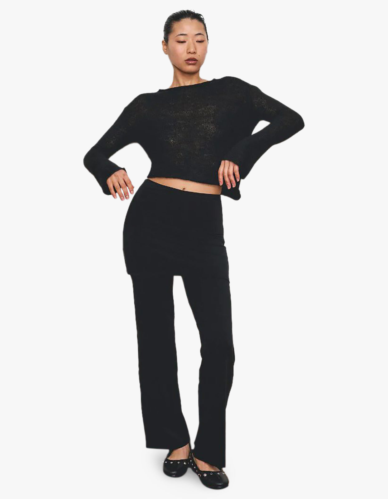 Pant Skirt - Black