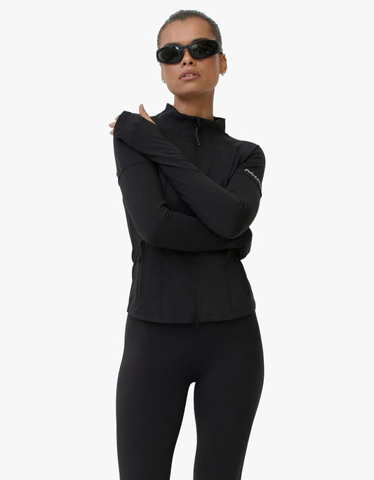 Racer Zip Jacket - Black