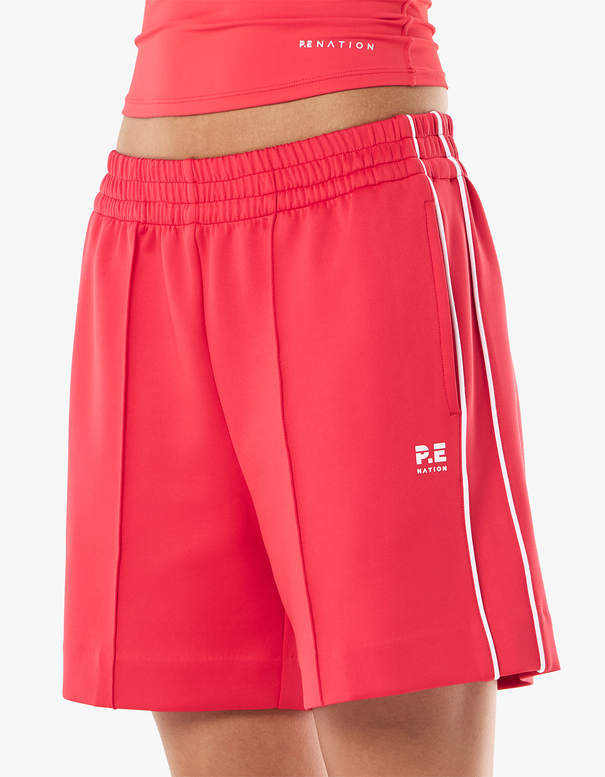 Man Down Track Short - Strawberry