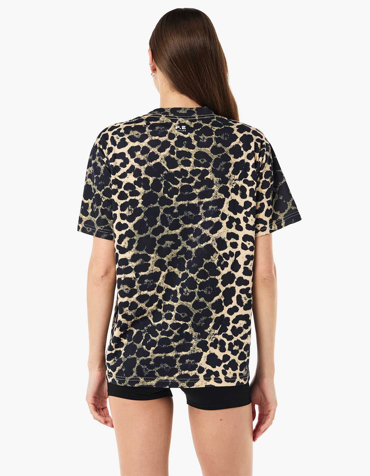Heritage Tee - Leopard Print