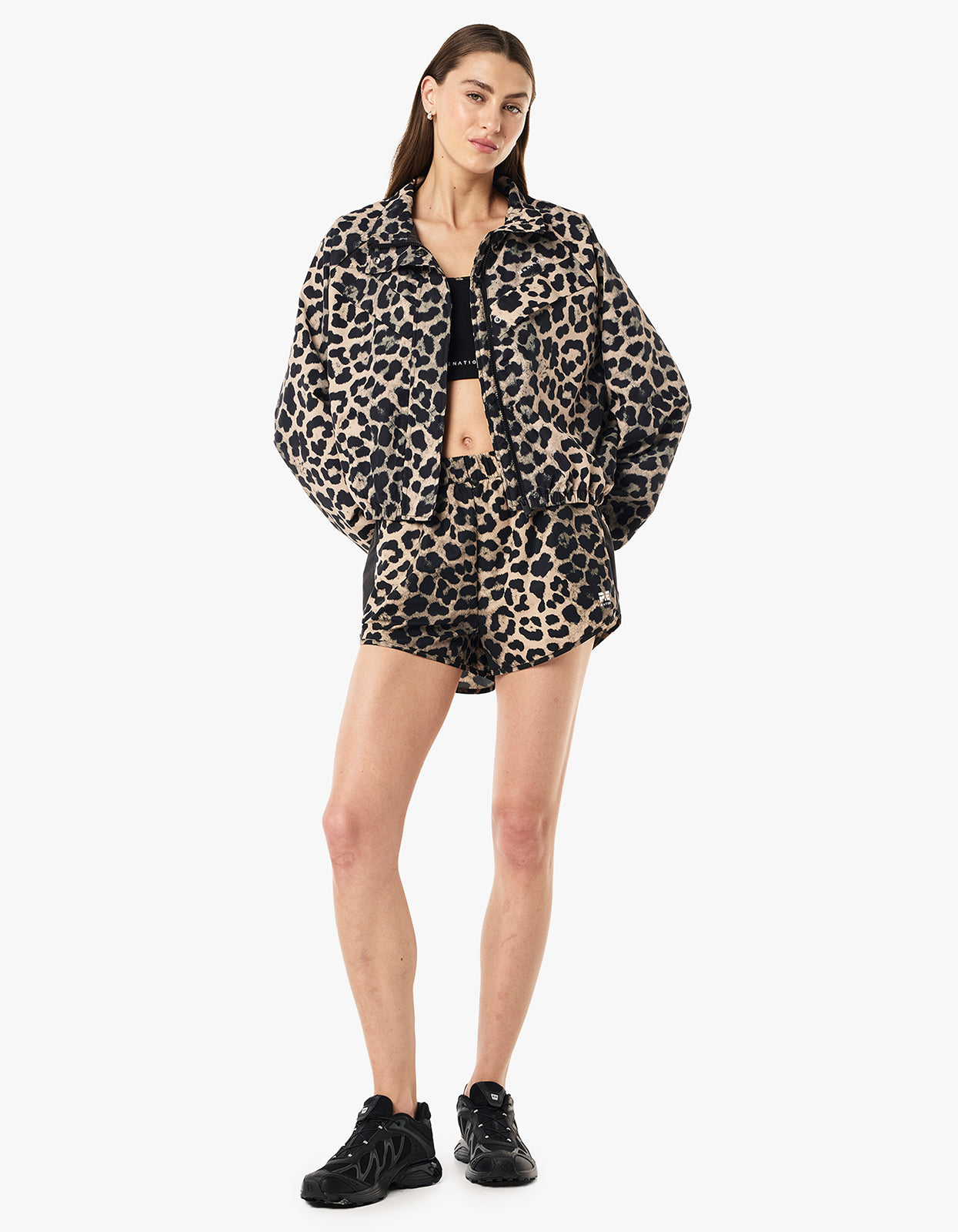 Shield Jacket - Leopard Print
