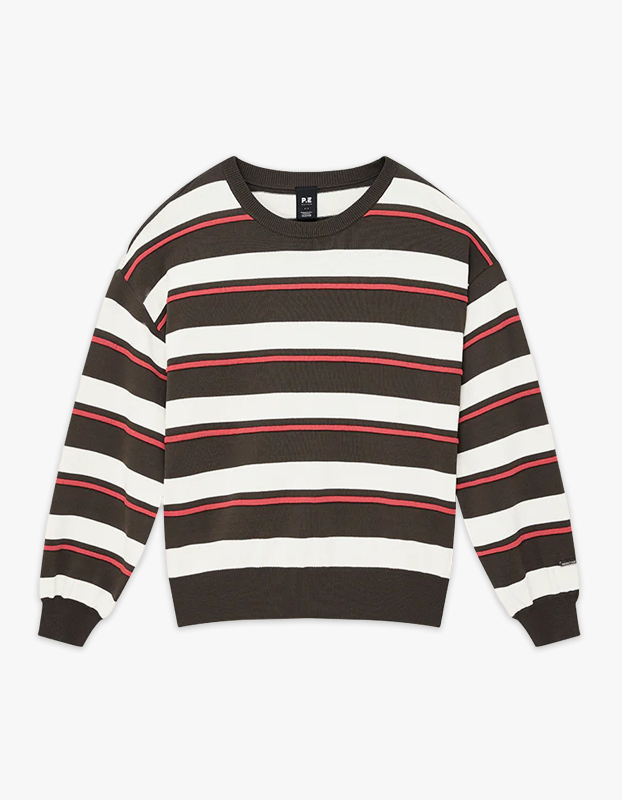 Retreat Stripe Sweater - Dark Olive Stripe