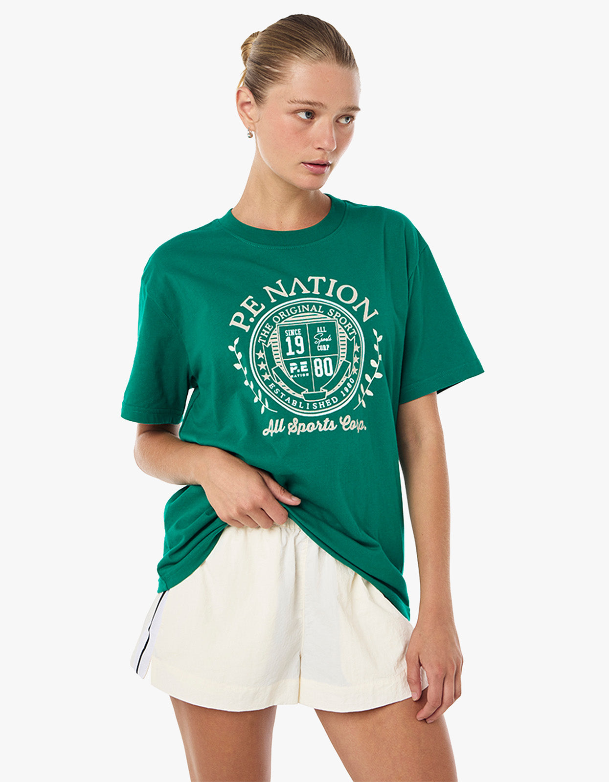 Defend Tee - College Green