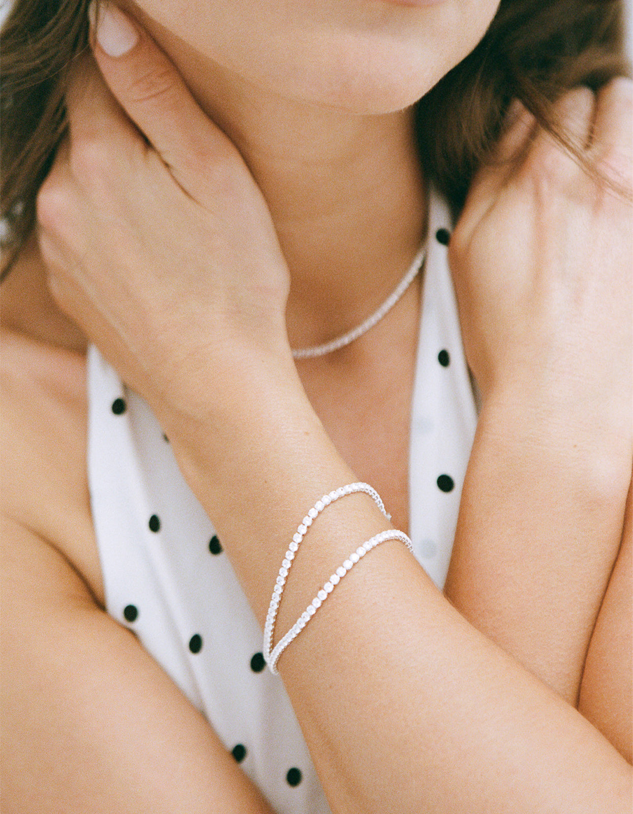 Baby Celestial Bracelet - White Gold