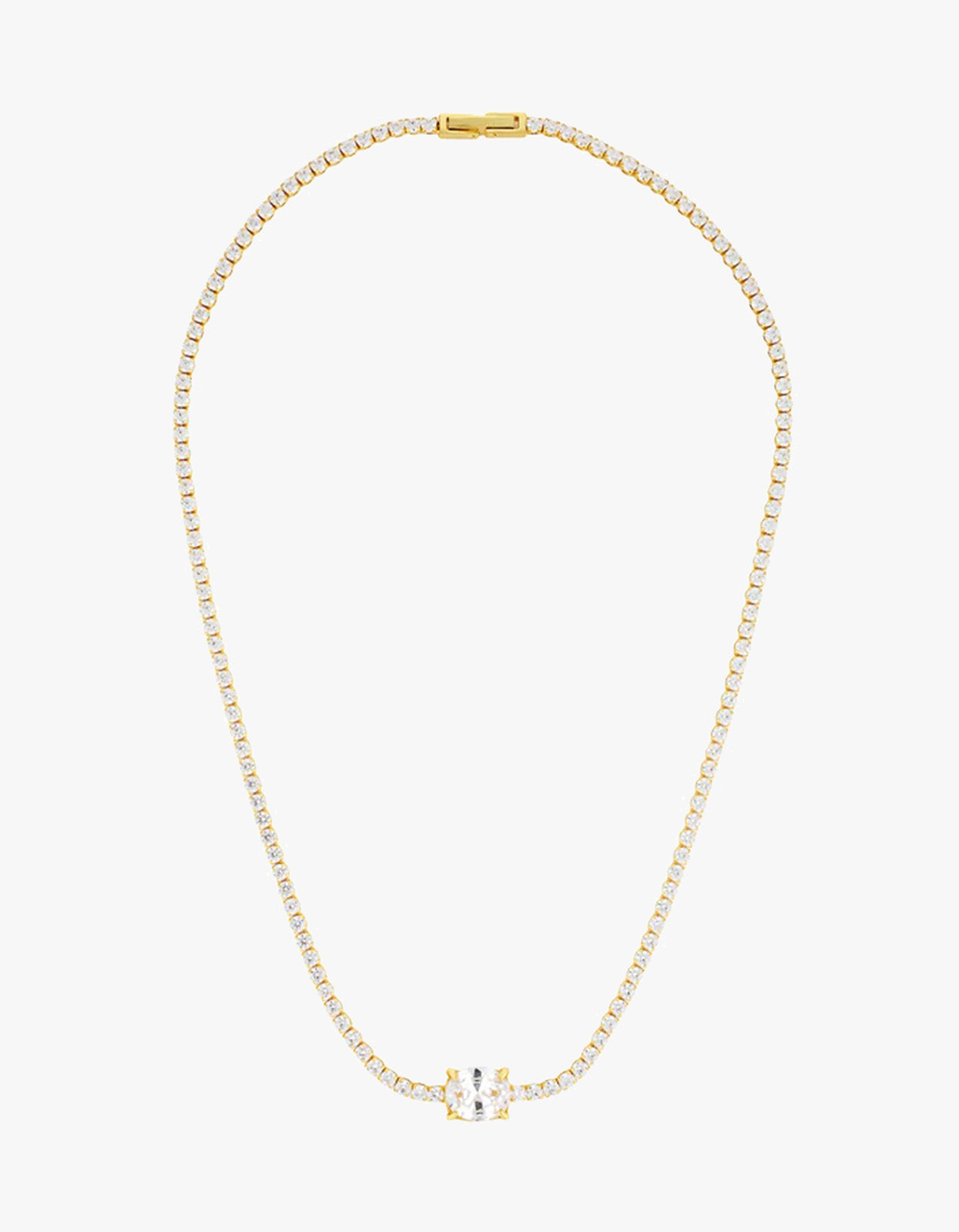 Heirloom Tennis Necklace - Gold
