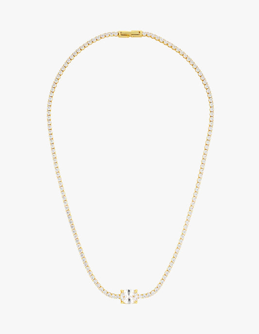 Heirloom Tennis Necklace - Gold