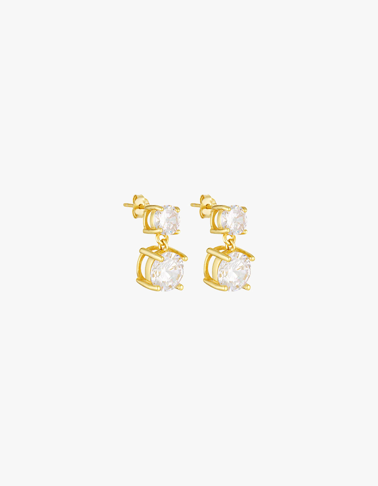 Heirloom Drop Studs - Gold