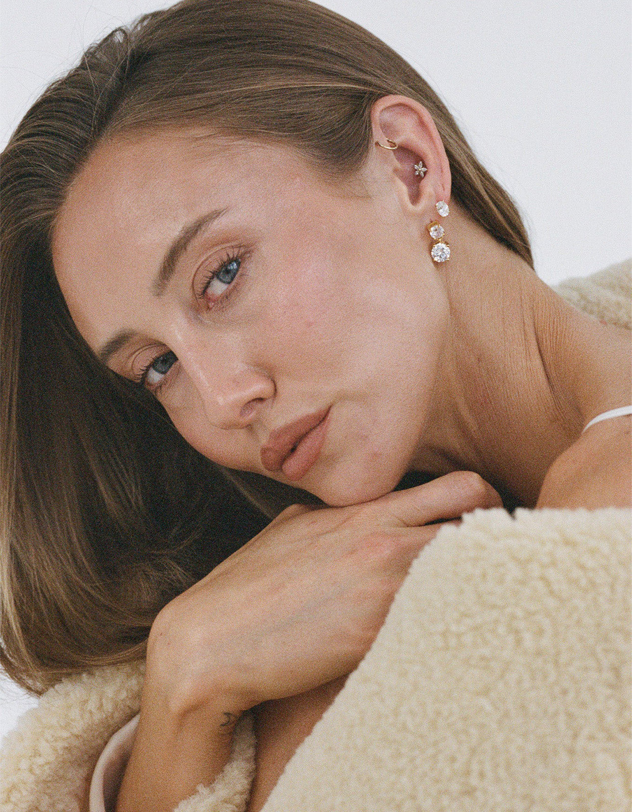 Heirloom Drop Studs - Gold