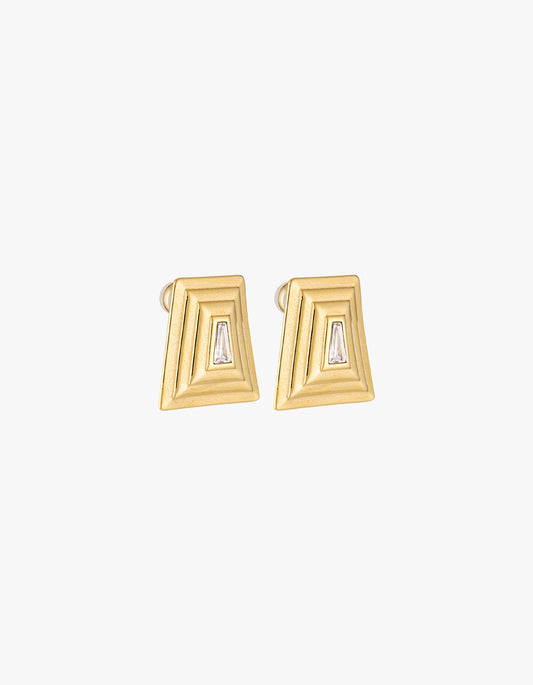 Gabrielle Earrings - Gold