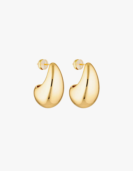 Blob Earring - Gold