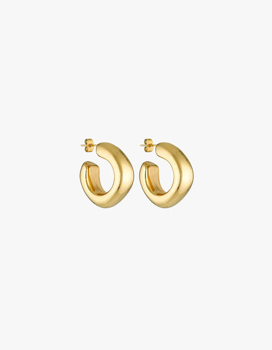 Dina Hoops - Gold