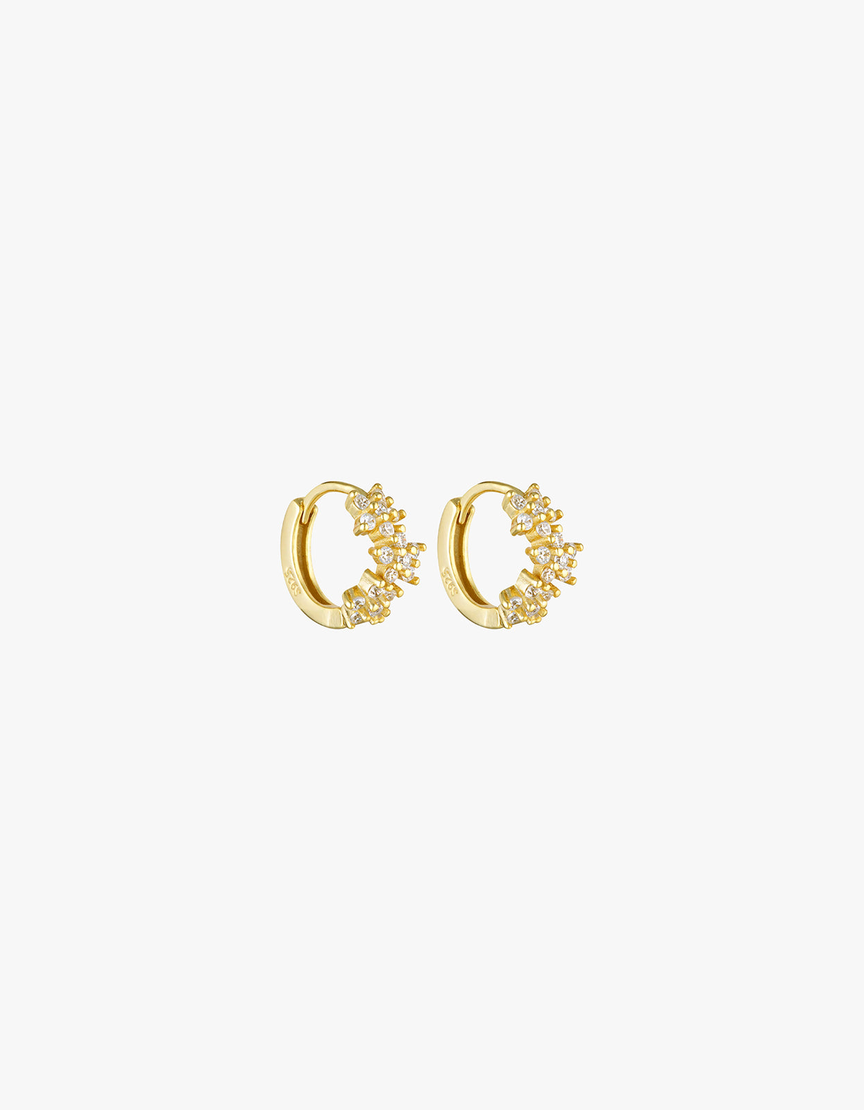 Galaxy Huggies - 18K Gold Vermeil
