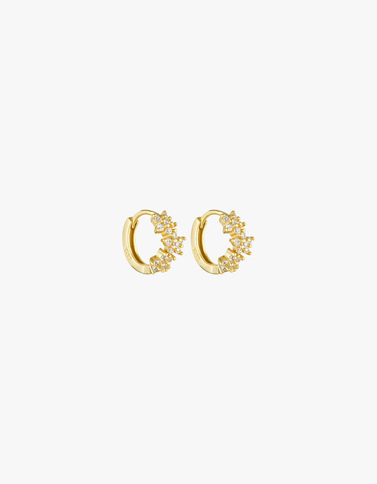Galaxy Huggies - 18K Gold Vermeil