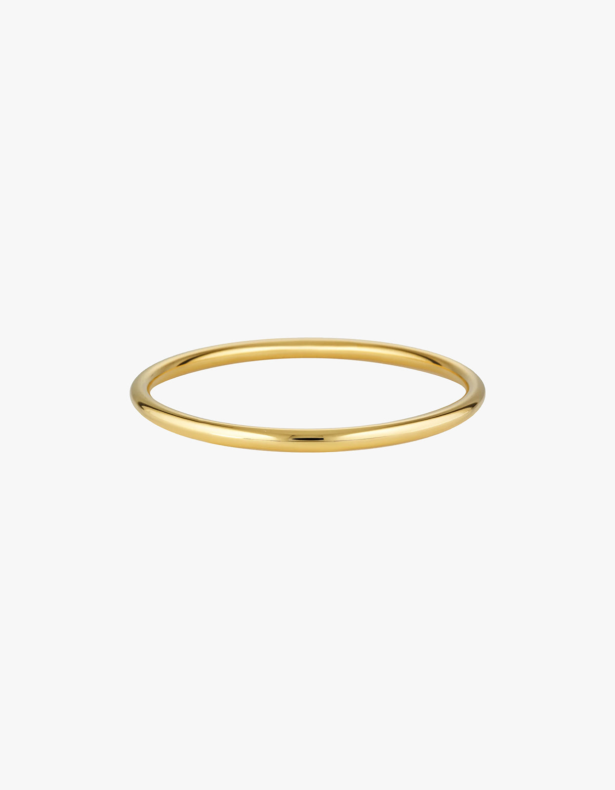 Tube Bangle - 18K Gold Vermeil
