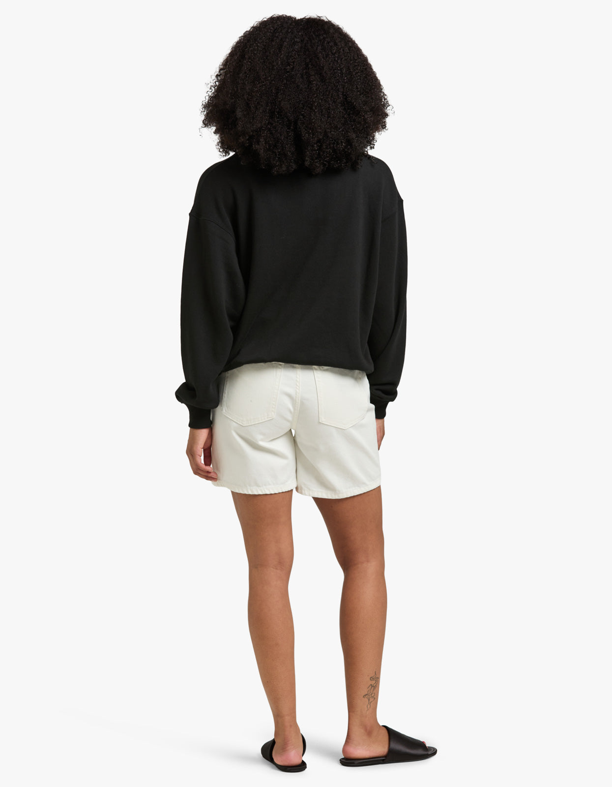 Luna New Year Long Sleeve Polo - Polo Black