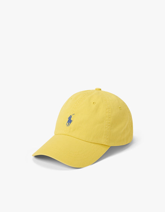 The Iconic Cotton Chino Ball Cap - Collegiate Yellow