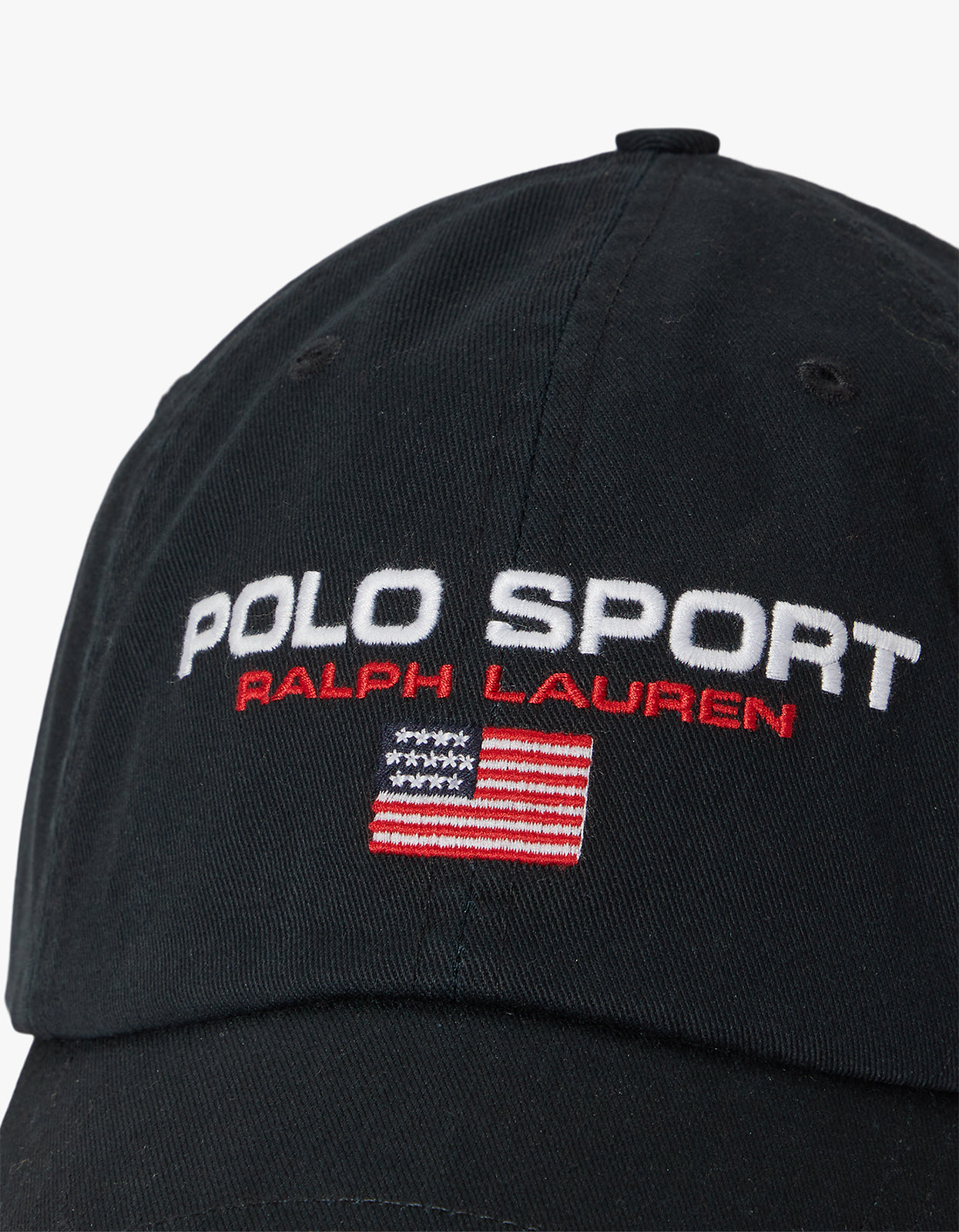 Polo Ralph Lauren - Polo Sport Twill Ball Cap - Polo Black | Superette