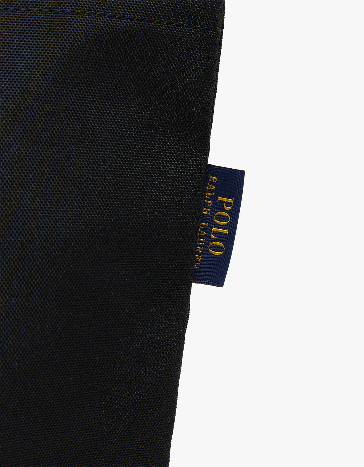 Polo Bear Packable Shopper Tote Bag - Black
