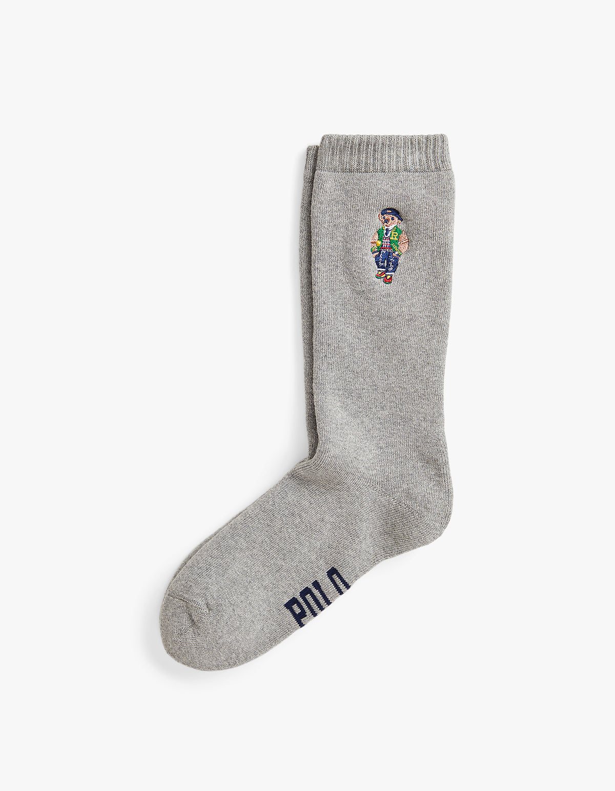 Heritage Bear Crew Sock - Andover Heather