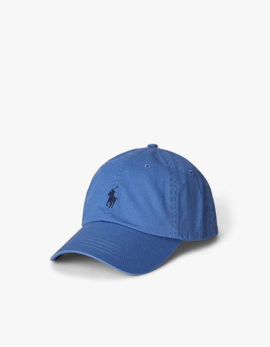 Cotton Chino Ball Cap - Bastile Blue