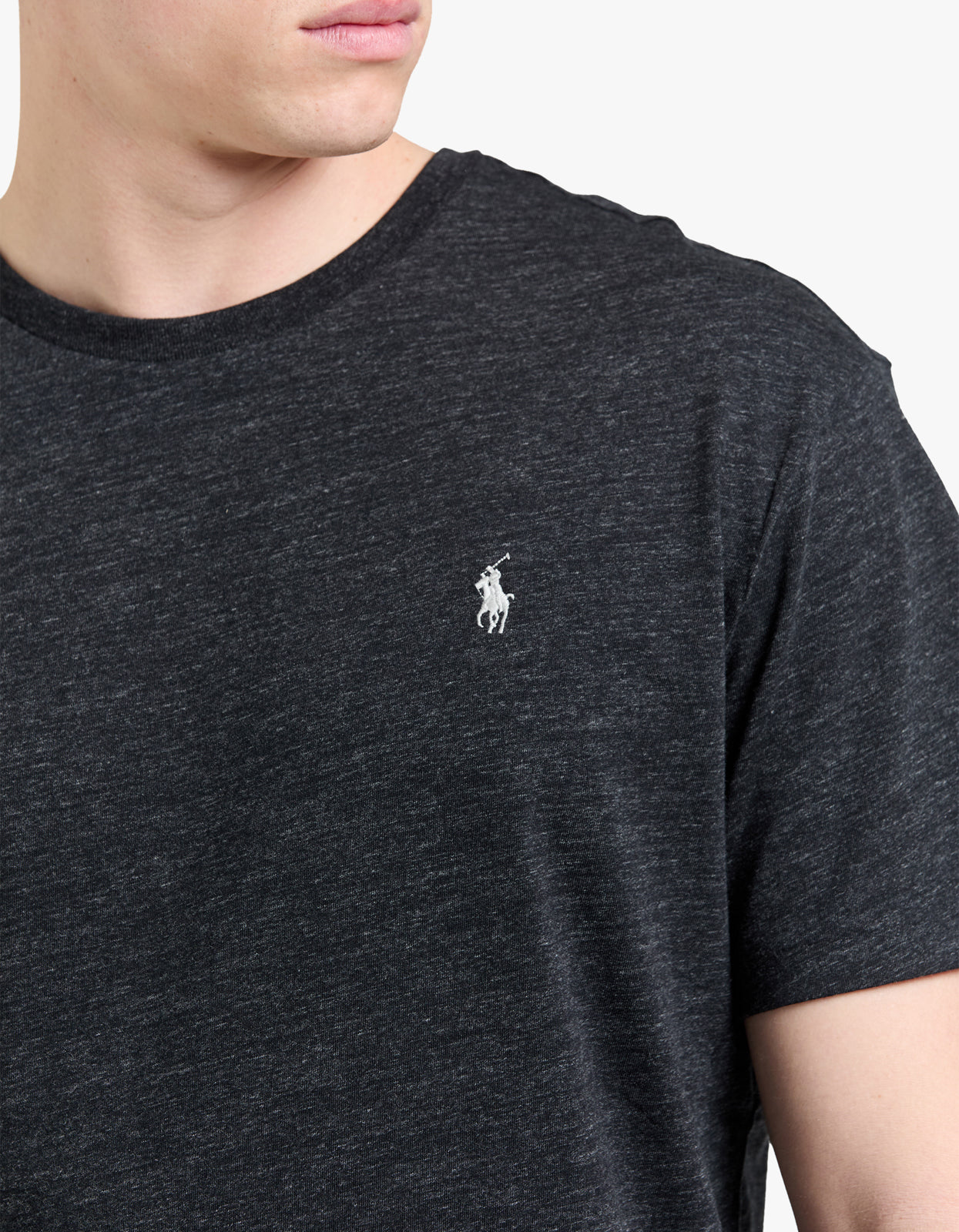 Short Sleeve T Shirt - Black Marl Heather/C9590