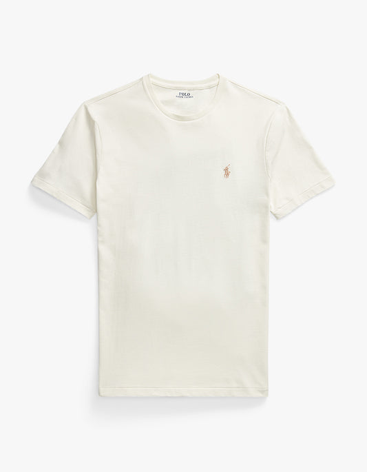 Short Sleeve T Shirt - Parchment Cream/C8634