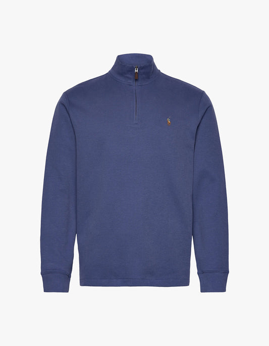 Estate Rib Quarter Zip Pullover - Old Royal