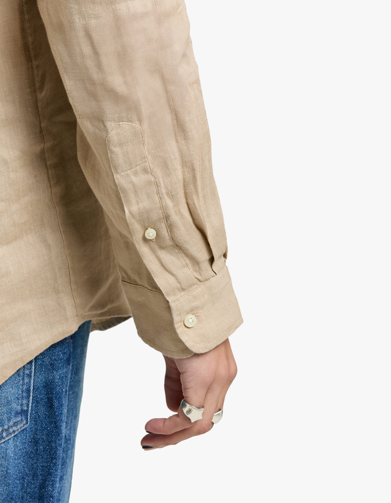 Long Sleeve Sport Shirt - Coastal Beige