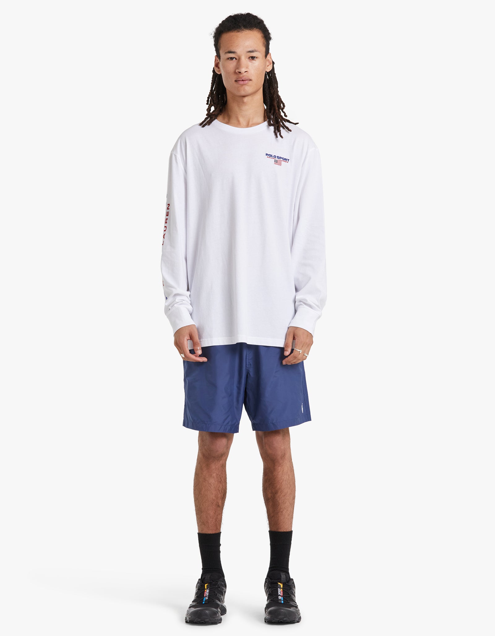 Polo sport long sleeve t outlet shirt