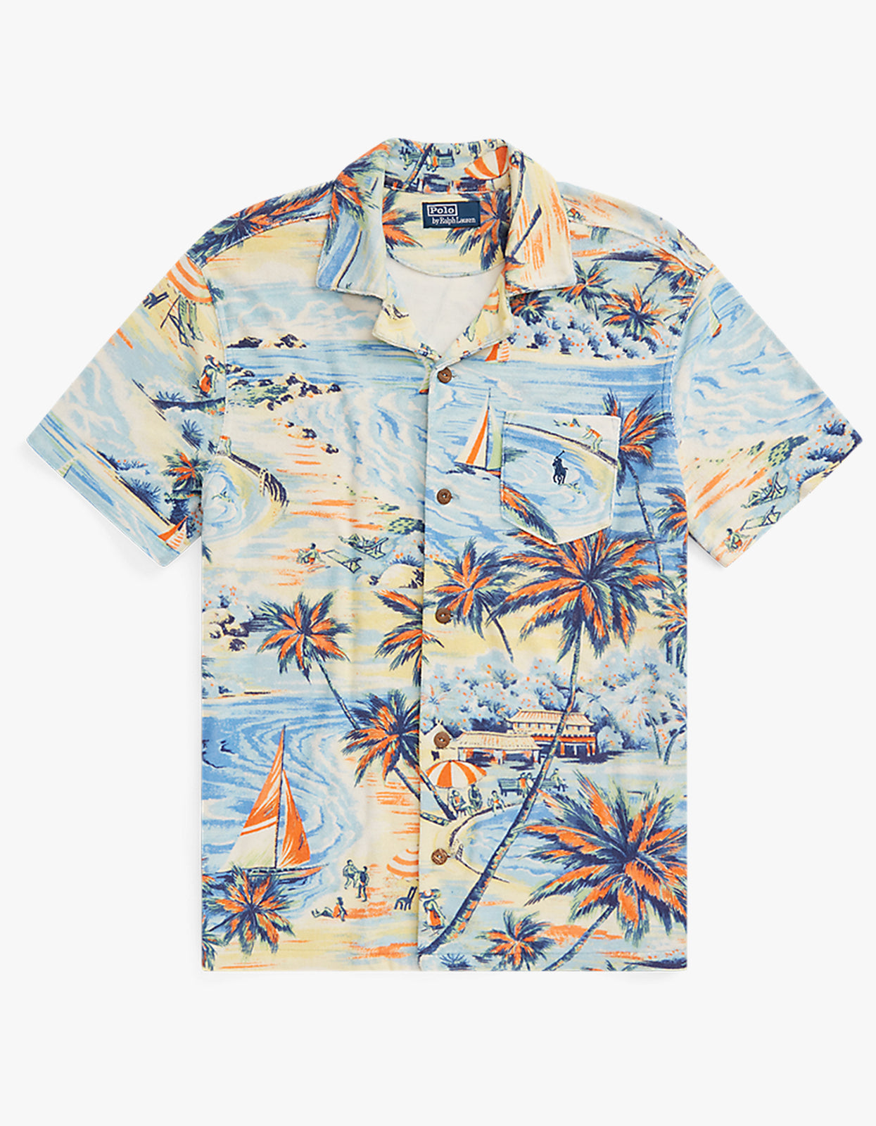 Superette | Cuban Collar S/S Terry Sport Shirt - Hawaiian Beach Bazaar