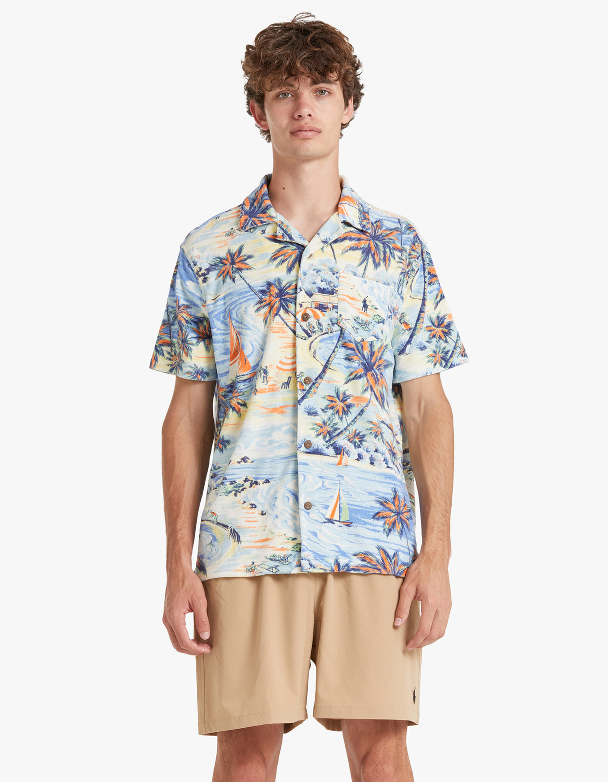 PMUYBHF Tropical Beach Shirts Button Down Hawaiian Shirts Short Sleeve  Henley Tee Raglan Baseball T-Shirt Lightweight Muscle T-Shirt at   Men's Clothing store