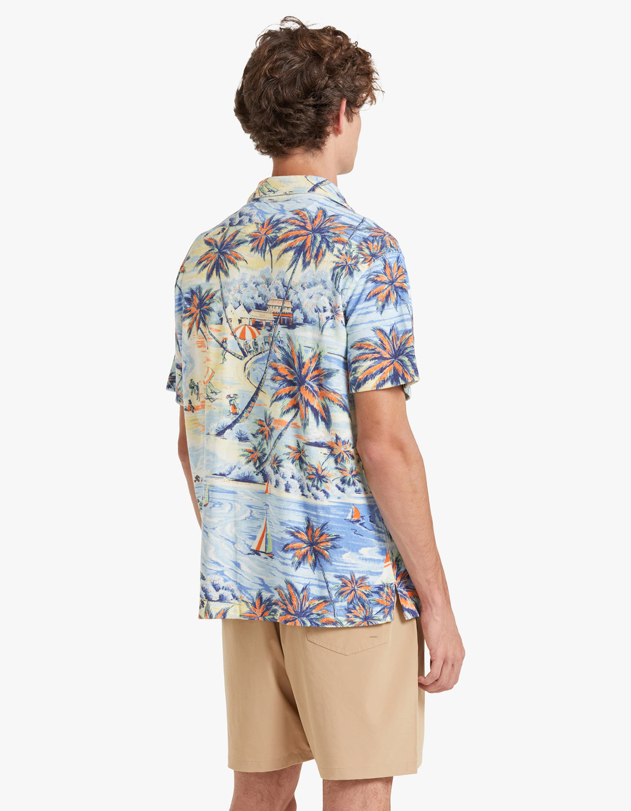 Superette  Cuban Collar S/S Terry Sport Shirt - Hawaiian Beach Bazaar