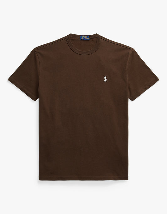Classic Fit Jersey Crewneck T Shirt - Dark Beech